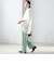 〈手洗い可能〉ベッチン ライン ストレート パンツ