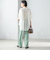 〈手洗い可能〉ベッチン ライン ストレート パンツ