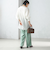 〈手洗い可能〉ベッチン ライン ストレート パンツ