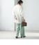 〈手洗い可能〉ベッチン ライン ストレート パンツ