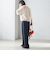 〈手洗い可能〉ベッチン ライン ストレート パンツ