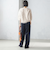 〈手洗い可能〉ベッチン ライン ストレート パンツ