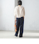 〈手洗い可能〉ベッチン ライン ストレート パンツ