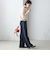 〈手洗い可能〉ベッチン ライン ストレート パンツ