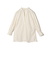 〈手洗い可能〉コットン ギャザー チュニック ブラウス