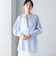 〈手洗い可能〉コットン ギャザー チュニック ブラウス