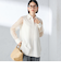 〈手洗い可能〉シアー袖 ドッキング シャツ