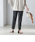 〈手洗い可能〉ストレッチ テーパード パンツ