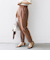 〈手洗い可能〉ストレッチ テーパード パンツ