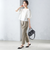 〈手洗い可能〉ツイル ストレッチ パンツ（セットアップ対応）