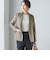 〈手洗い可能〉ツイル ストレッチ テーラード ジャケット（セットアップ対応）