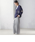 〈手洗い可能〉両面起毛 ドロスト パンツ