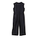 SHIPS Primary Navy Label:梳毛 ストライプ サロペット