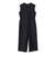 SHIPS Primary Navy Label:梳毛 ストライプ サロペット