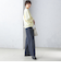 〈手洗い可能〉両面起毛 ドロスト パンツ（ネイビー）