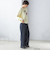 〈手洗い可能〉両面起毛 ドロスト パンツ（ネイビー）