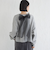 Wai＋:〈手洗い可能〉裏毛 オーガンジー スウェット