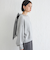 Wai＋:〈手洗い可能〉裏毛 オーガンジー スウェット