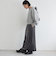 Wai＋:〈手洗い可能〉裏毛 オーガンジー スウェット