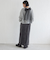 Wai＋:〈手洗い可能〉裏毛 オーガンジー スウェット