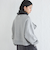 Wai＋:〈手洗い可能〉裏毛 オーガンジー スウェット