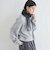 Wai＋:〈手洗い可能〉裏毛 オーガンジー スウェット