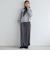 Wai＋:〈手洗い可能〉裏毛 オーガンジー スウェット