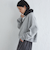 Wai＋:〈手洗い可能〉裏毛 オーガンジー スウェット