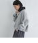 Wai＋:〈手洗い可能〉裏毛 オーガンジー スウェット