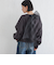 Wai＋:〈手洗い可能〉裏毛 オーガンジー スウェット