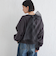 Wai＋:〈手洗い可能〉裏毛 オーガンジー スウェット