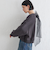 Wai＋:〈手洗い可能〉裏毛 オーガンジー スウェット