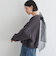 Wai＋:〈手洗い可能〉裏毛 オーガンジー スウェット
