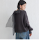 Wai＋:〈手洗い可能〉裏毛 オーガンジー スウェット