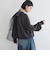 Wai＋:〈手洗い可能〉裏毛 オーガンジー スウェット