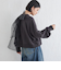 Wai＋:〈手洗い可能〉裏毛 オーガンジー スウェット