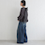 Wai＋:〈手洗い可能〉裏毛 オーガンジー スウェット
