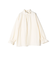 SHIPS Colors:〈洗濯機可能〉フリル  ネック ブラウス◇