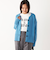 SHIPS Colors:〈手洗い可能〉フラッフィー キーネック カーディガン◇