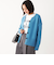 SHIPS Colors:〈手洗い可能〉フラッフィー キーネック カーディガン◇