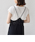SHIPS Colors:〈手洗い可能〉レースキャミワンピース × ベーシックTEE セット◇