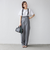 TW ギャバ サスペンダー パンツ◇