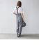 TW ギャバ サスペンダー パンツ◇