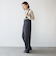 TW ギャバ サスペンダー パンツ◇