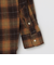 GITMAN BROS.: メランジチェック シャギーフランネル ボタンダウン シャツ