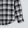 【WEB限定】SHIPS: MADE IN JAPAN ワンポイント チェックボタンダウンネルシャツ