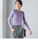 〈手洗い可能〉レーヨン ポリ リブ クルーネック プルオーバー