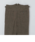Fumiya Hirano THE TROUSERS: SavileRow ウール ツイード パンツ
