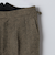 Fumiya Hirano THE TROUSERS: SavileRow ウール ツイード パンツ