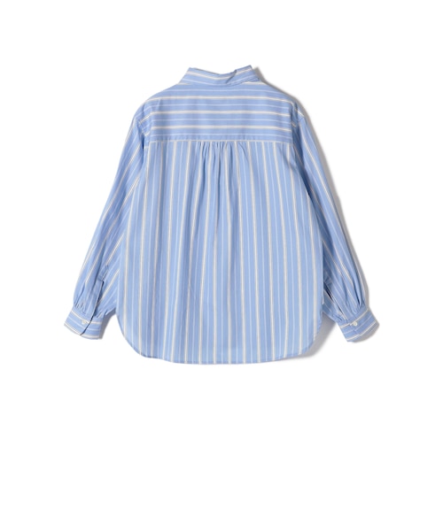 SHIPS Primary Navy Label:〈手洗い可能〉SOMELOS ストライプ シャツ